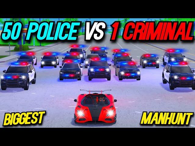 50 POLICE VS 1 CRIMINAL in Southwest Florida!