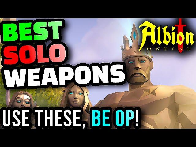 The BEST 5 Weapons For SOLO PLAYERS in Albion Online 2023