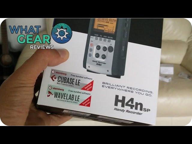 ZOOM H4NSP Review - Unboxing