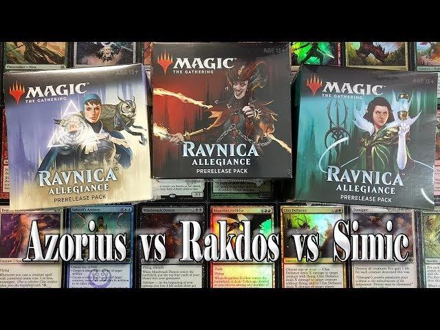 Ravnica Allegiance Prerelease Pack | Rakdos Simic Azorius