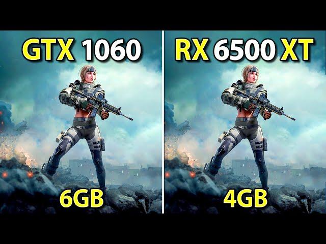 GTX 1060 vs RX 6500 XT - Tested in 15 Games (2025)