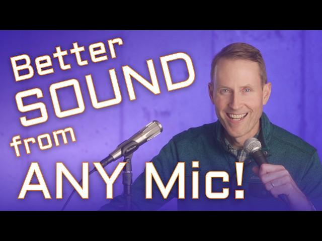 6 Tips to Get Better Sound with Any Microphone for Podcast, Live stream, Voice Over