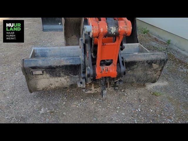 Graafmachine 13 ton - snelwissel - Instructievideo