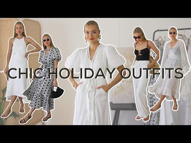 HOLIDAY OUTFIT INSPIRATION - CHIC EVENING LOOKS