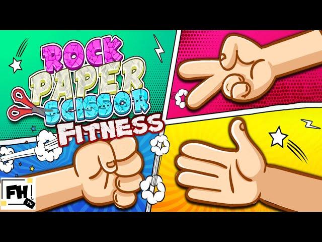 Rock Paper Scissors Fitness Battle | PE At Home | PE Distance Learning