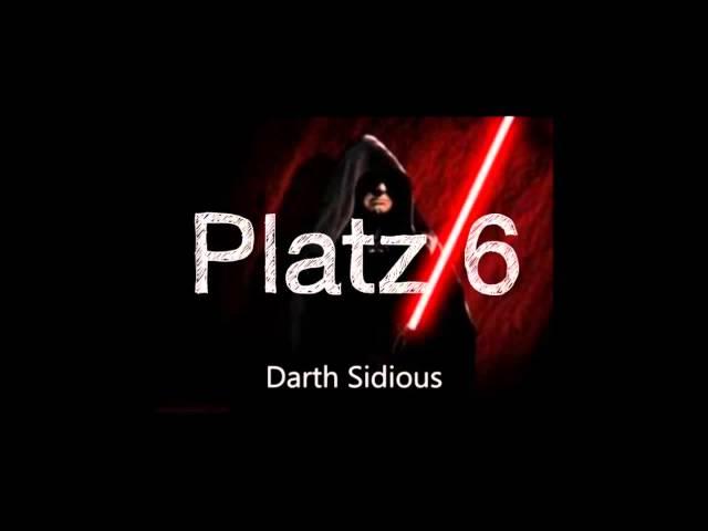 Top 10 #001 (Die mächtigsten Sith)