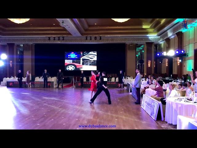 Dmitriy and Melissa Cha cha cha 2 @ Crown Cup Dubai 2018