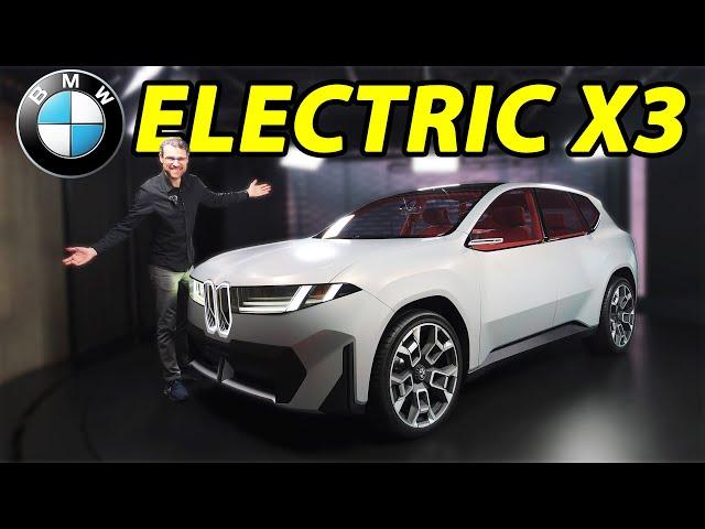 all-new electric BMW X3 REVEAL - 2025 BMW iX3 first REVIEW