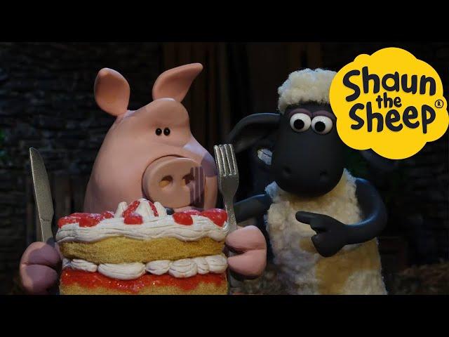 Shaun the Sheep  Cake Trouble - Cartoons for Kids  Full Episodes Compilation [1 hour]