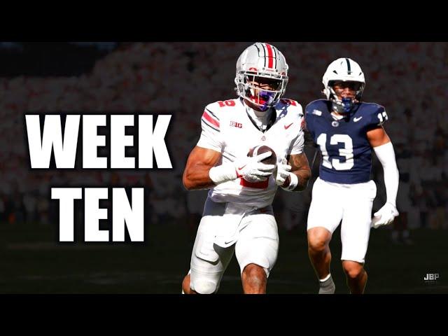 College Football 2024 - Best of Week 10 ᴴᴰ