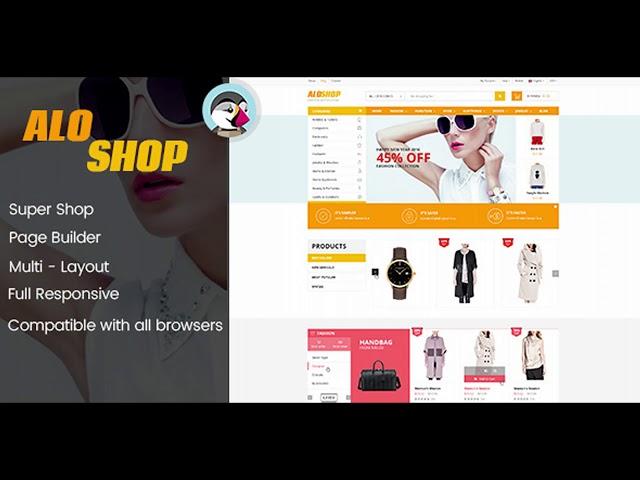 AloShop - Mega Store & Flexible Page Builder Prestashop 1.7.x Theme (10 home page) | Themeforest