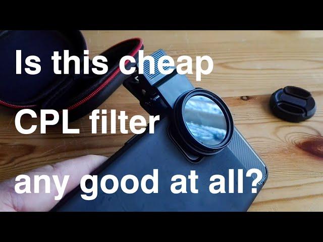 Is this cheap CPL filter any good at all?