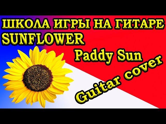 PADDY SUN - SUNFLOWER  (ЭЛЕКТРОГИТАРА КАВЕР)