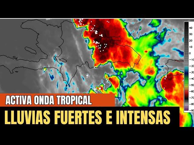 Activa #ondatropical deja #lluvia fuerte en #republicadominicana