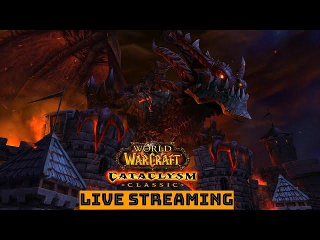 Farming Stone Fragments | WoW Cataclysm Classic Live Streaming  #61  2K