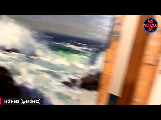 How to Paint a Seascape from Imagination with Tad Retz