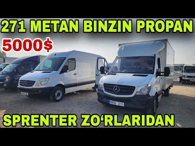 1 NOYABR QOQON MASHINA BOZORIDA 6000$ SPRINTER AVTOMABILLARI ENG ZO‘RLARIDAN