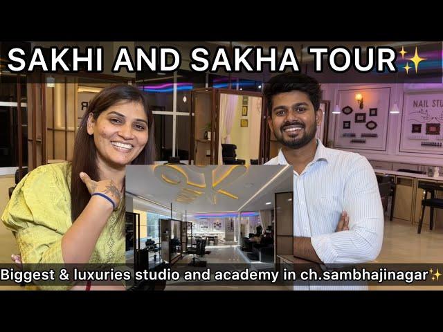 Finally SAKHI AND SAKHA REVEALED  luxurious and biggest studio | Akshay Athare |