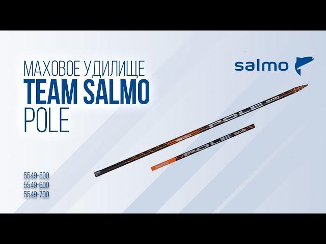 Топовый мах Team Salmo Pole. Телескопическая удочка без колец для маховой рыбалки на поплавок