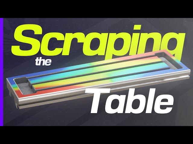 Scraping a Hobby Mill Like a Pro: The Table