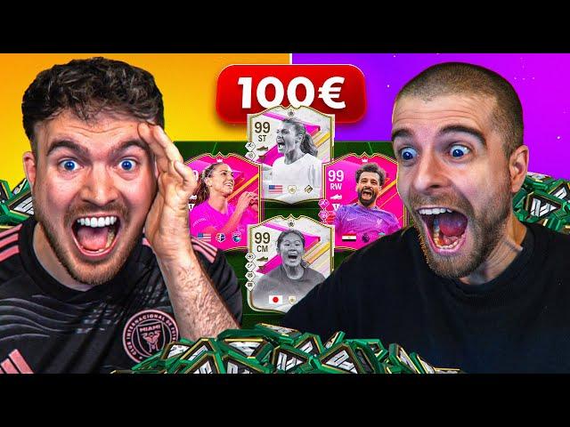 OMG NEUER ACCOUNT! WER erreicht MEHR in 1 STUNDE mit 100€ in EA FC 24  (ACCOUNT BATTLE )