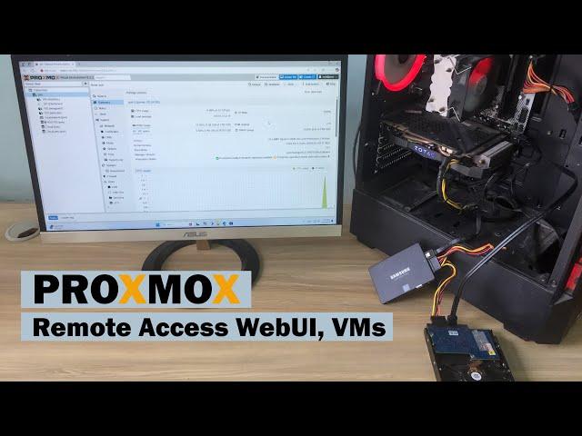 Build your own virtual server from scratch and remote access