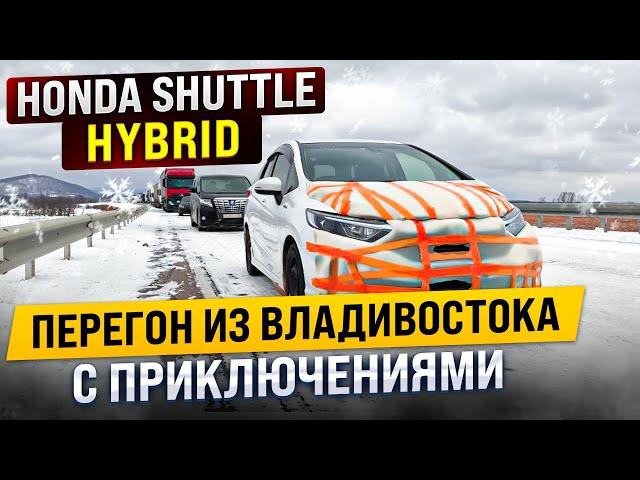 Всё не по плану. Перегон из Владивостока Honda Shuttle Hybrid