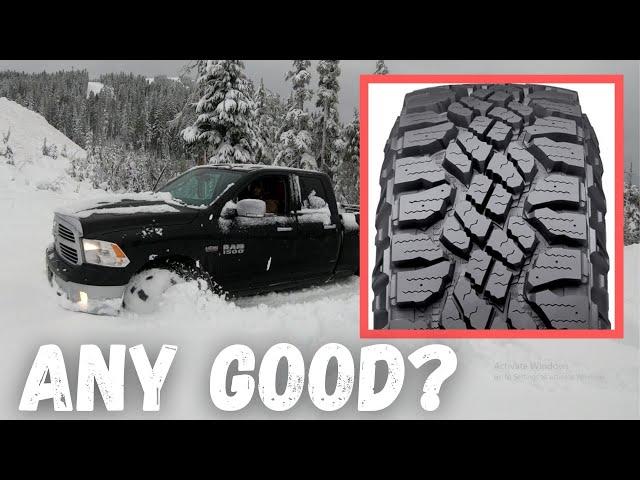 Goodyear Wrangler DuraTrac All-Terrain/Off-Road Winter Tire Review | My RAM 1500 Snow Tire Choice 