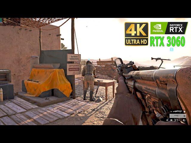 Battlefield 5 - PC Max Settings [4K UHD] RTX 3060 Gameplay