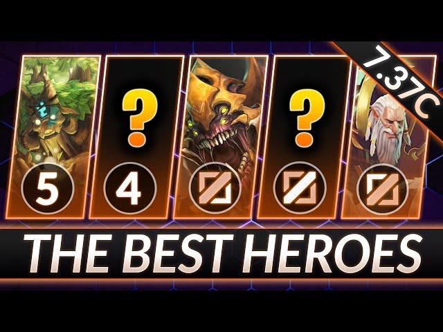 2 BROKEN HEROES FOR EVERY ROLE - WIN MMR FAST - Dota 2 Patch 7.37c Meta Guide