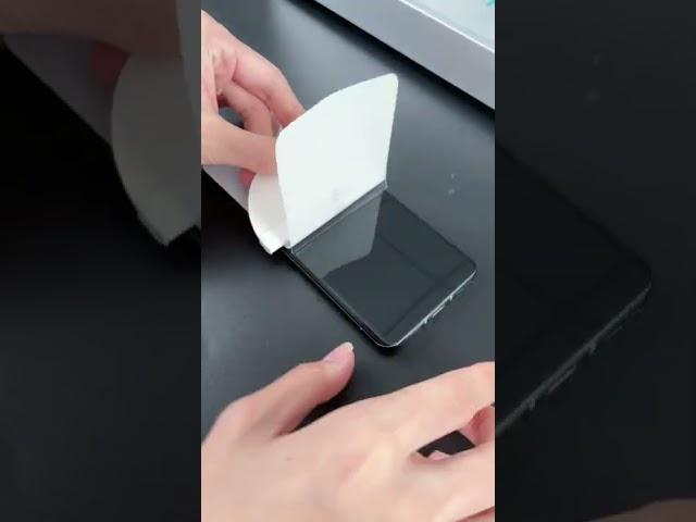 Flexible Hydrogel Film for Mobile Phone