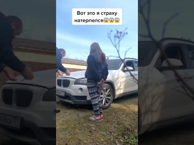 Когда у тебя бмв и ты боишься любых звуков))) какая любимая марка авто??