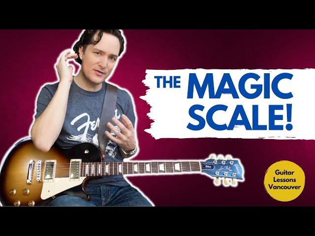 The Magic Scale - change scales on the guitar easily