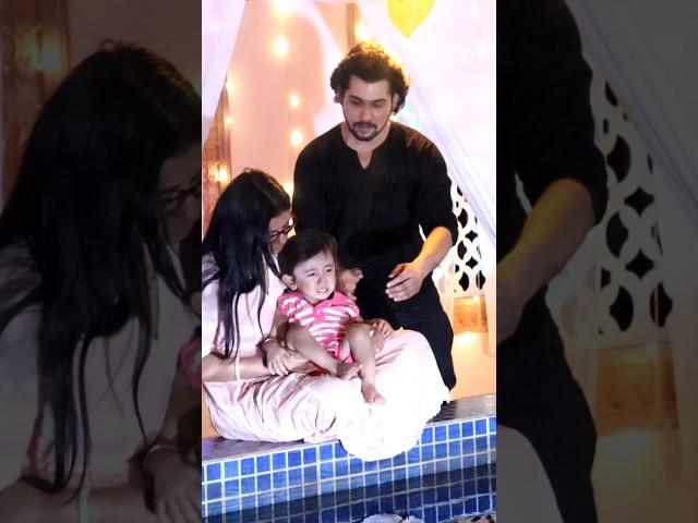 Nahar aur Ruhi ka Cute baby #mannsundar #nancyroy #devaditya #dangaltv