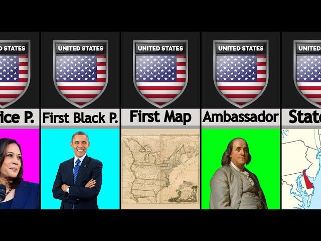 The First-Ever Moments in U.S. History!