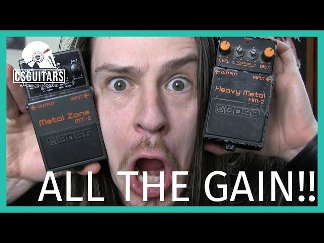 Boss HM-2 and MT-2: All The Gain!