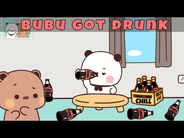 Bubu Got Drunk  |Peach Goma| |Animation| |Bubuanddudu|