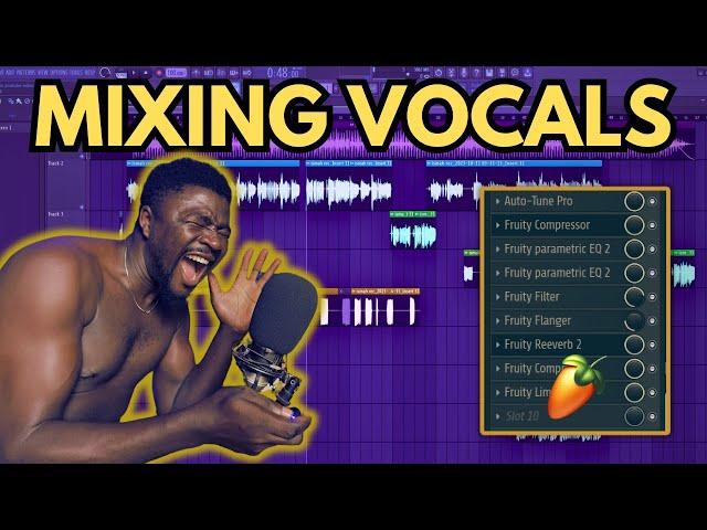 How To Mix Vocals Like A PRO With STOCK PLUGINS ONLY! - FL Studio Tutorial