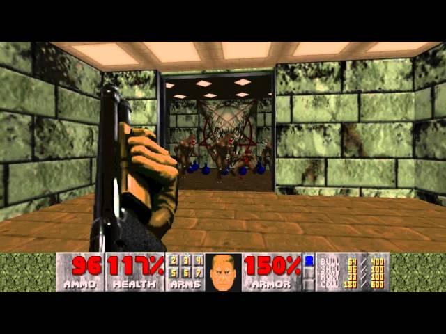 The Ultimate Doom - E3M4: House of Pain (Ultra-Violence, 100% Kills, 100% Secrets)