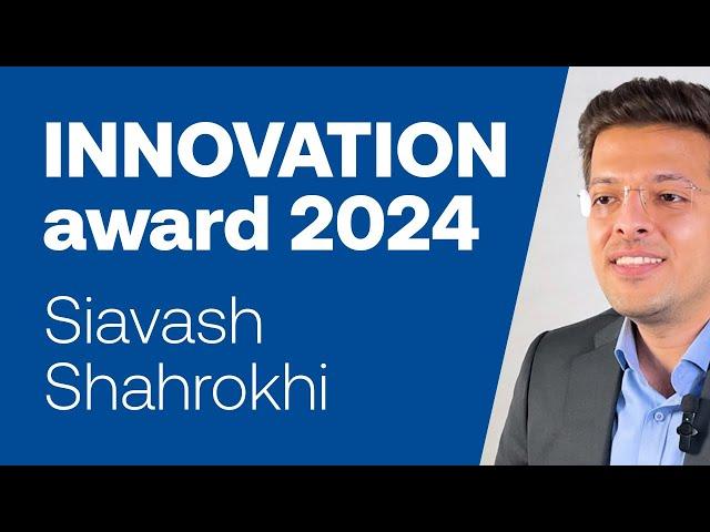 INNOVATIONaward 2024: Preisträger Siavash Shahrokhi