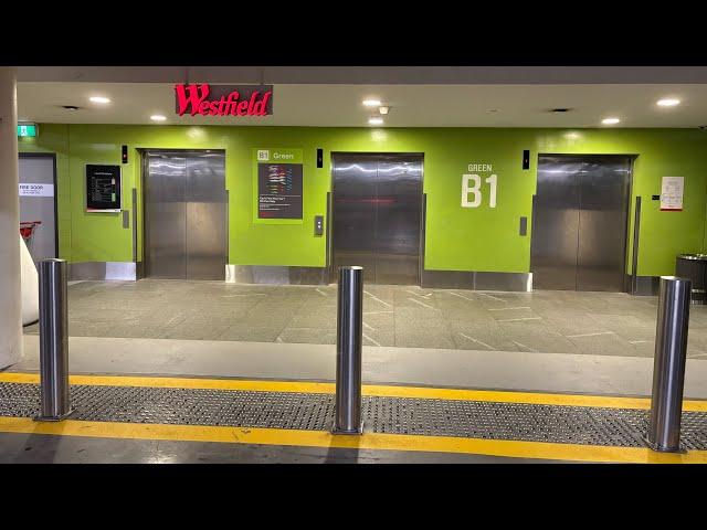 Schindler traction lift at Westfield Miranda