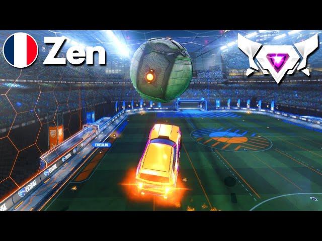 ZEN is AMAZING in Rocket League (SSL 2v2)