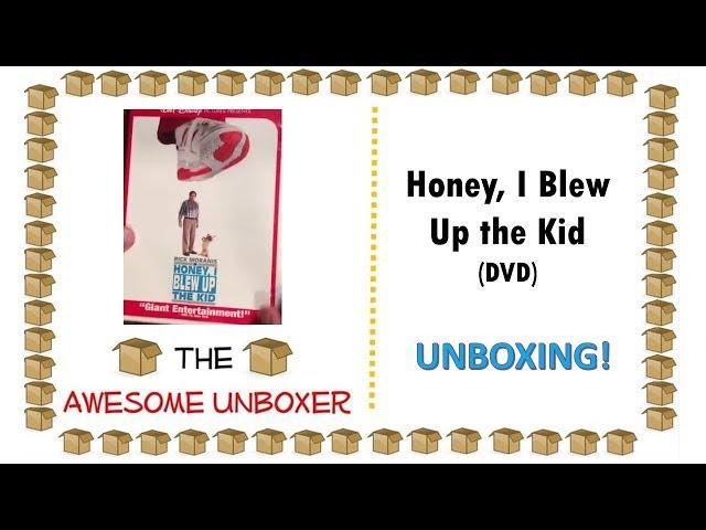 Honey, I Blew Up the Kid (DVD) unboxing!