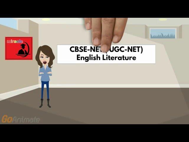 Miracle || English Literature Lessons || UGC/ CBSE- NET [English]