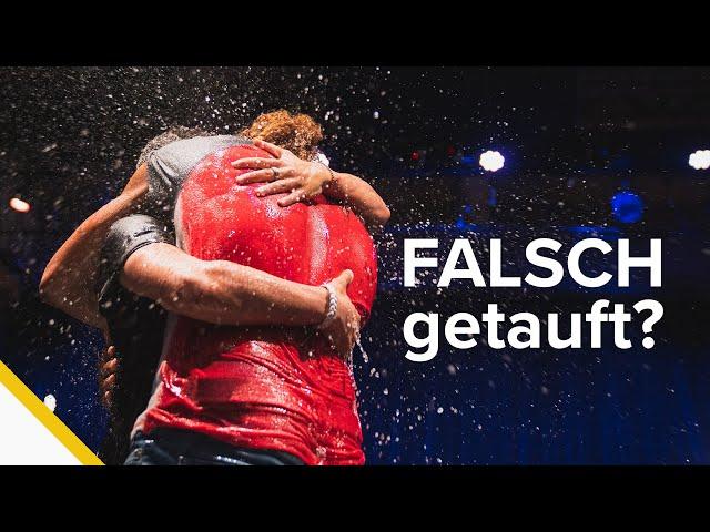 Ist eine falsche Taufe gültig?