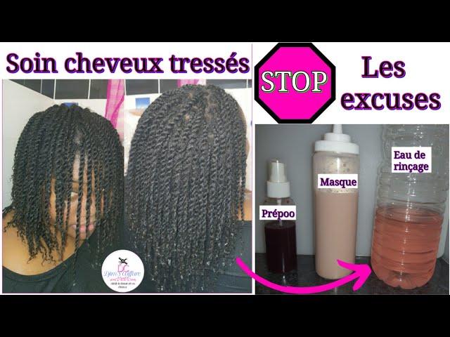 #83. Comment prendre soins des cheveux tressés? Faire des soins avec coiffure protectrice.