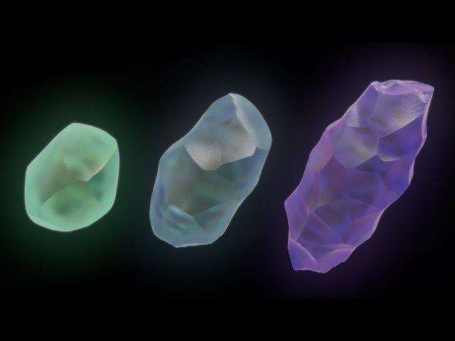 Create Procedural Crystals Fast (Blender Tutorial)