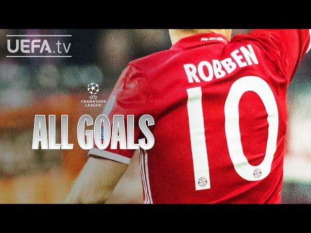 All #UCL Goals: ARJEN ROBBEN