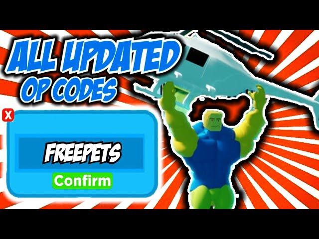 ALL NEW SECRET *OP* CODES!  Roblox Vehicle Weight Lifting Codes 