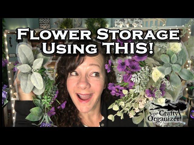 Ingenious Faux Flower Storage And Organization Hacks!